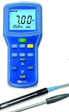 IQ170 pH/电导率/TDS/盐度测定仪 多功能电导仪器解析